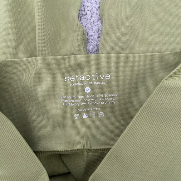 * ON HOLD SETactive Kiwi leggings - Picture 3 of 4